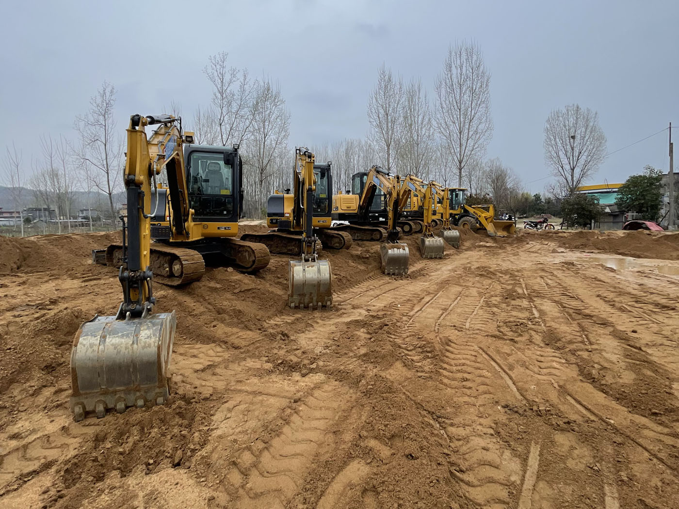 范县挖掘机教学